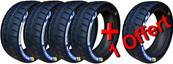 PNEU MICHELIN PILOT SPORT 20/65-18 H30 PACK 4+1 GRATUIT